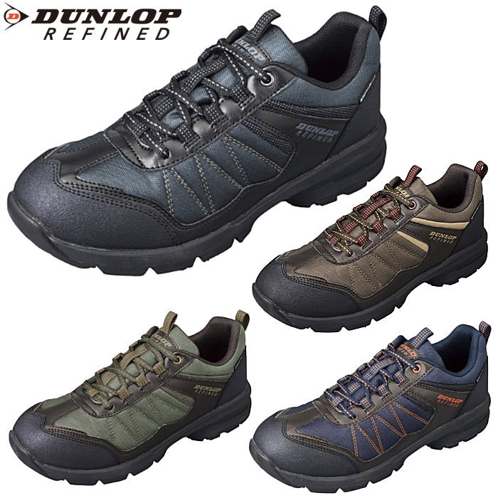 DUNLOP ダンロップ メンズ スニーカー U6009WP 防水 幅広 4E