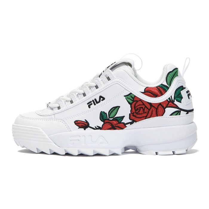 Fila disruptor flower noir hotsell