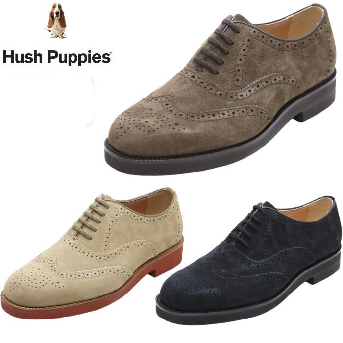 ハッシュパピー　スエード オリーブ Hush Puppies ハッシュパピー メンズ スエード M-121T カジュアル