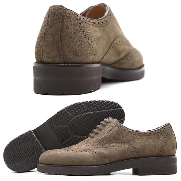 ハッシュパピー　スエード オリーブ Hush Puppies ハッシュパピー メンズ スエード M-121T カジュアル