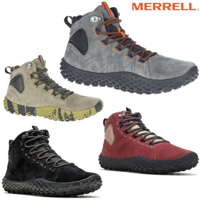 MERRELL メレル メンズ スニーカー ラプト ミッド ウォータープルーフ アウトドアシューズ ハイキングシューズ 防水 WRAPT MID  WATERPROOF