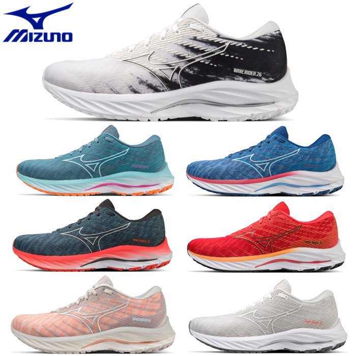 MIZUNO ミズノ メンズ レディース ジュニア スニーカー ウエーブライダー26 ウエーブライダー26 SW ランニング シューズ WAVE RIDER 26