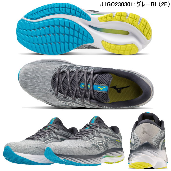 MIZUNO ミズノ メンズ スニーカー ウエーブライダー27 ウエーブライダー27 SW ランニング シューズ WAVE RIDER 27 J1GC2303 J1GC2304｜k-lead｜03