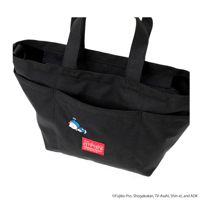 Doraemon ブラック トートバッグ　マンハッタンポーテージ TOMPKINS TOTE BAG (MD) DORAEMON 25 | Manhattan Portage