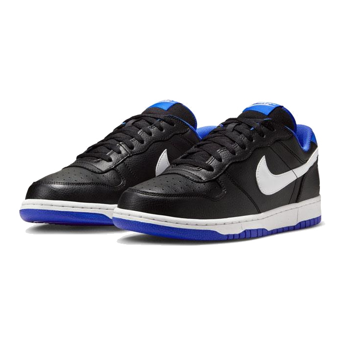 ナイキ Nike BIG LOW ビッグ ロー メンズ スニーカー ローカット レザー ロゴ ブラック/サミットホワイト 355152-018 NIKE（ナイキ） メンズ スニーカー ビッグ ロー 355152-018 カジュアル