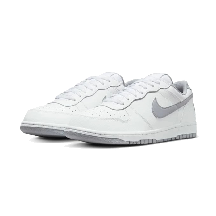 NIKE �i�C�L �����Y �X�j�[�J�[ �r�b�O �i�C�L ���[ 355152-106 �J�W���A���V���[�Y BIG NIKE LOW �� �z���C�g �O���[