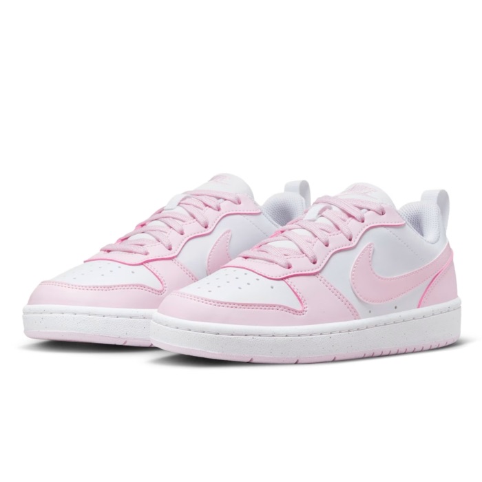 NIKE ナイキ DV5456 105 COURT BOROUGH LOW RECRAFT GS キッズ ジュニア 子供用 ひもあり ローカット スポーツ 運動 カジュアル スニーカー シューズ 靴