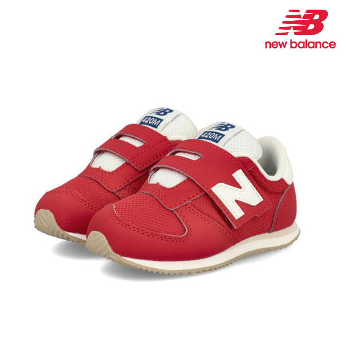 Yahoo! Yahoo!ショッピング(ヤフー ショッピング)ニューバランス ベビー キッズ 420 スニーカー New Balance IZ420 RS レッド 運動靴 シューズ 送料無料