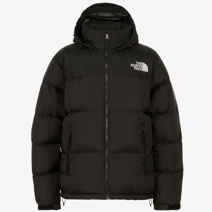 THE NORTH FACE ダウンジャケット ブラック ヌプシ THE NORTH FACE（ザ ノースフェイス） ND92335 ヌプシジャケット