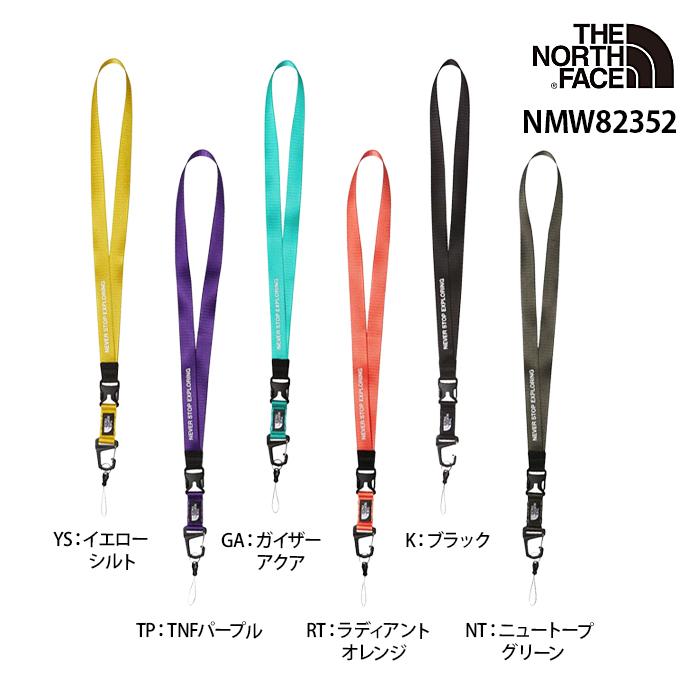 ザ・ノース・フェイス TNFランヤード ネックストラップ NN32438 THE NORTH FACE TNF LANYARD