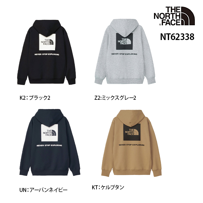 THE NORTH FACE（ザ ノースフェイス） バックスクエアロゴフーディ