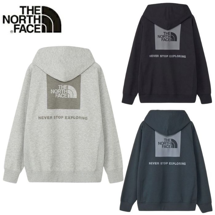 THE NORTH FACE �U�m�[�X�t�F�C�X �����Y ���f�B�[�X �X�E�F�b�g �g���[�i�[ �A�E�g�h�A BACK SQ LG HOODIE NT62533 ���i�g�� ���s ���o����