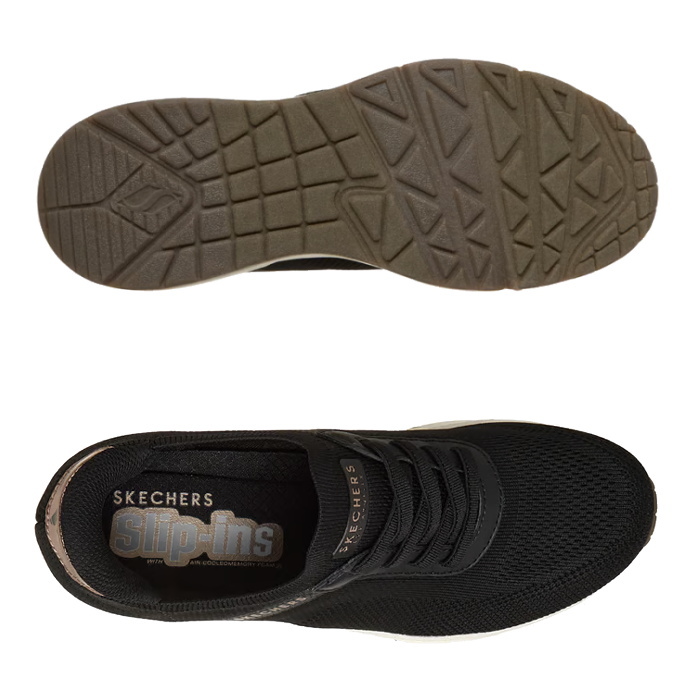 SKECHERS（スケッチャーズ） スリップインズ ウノ ウェッジ スリップ N