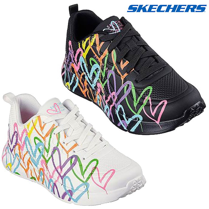 SKECHERS スケッチャーズ レディース スニーカー ウノ ライト ハート 