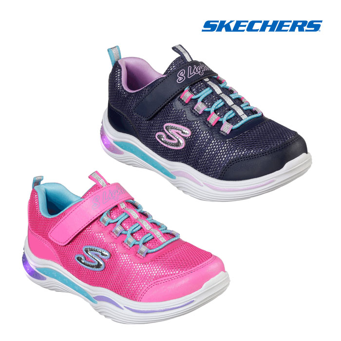 SKECHERS スケッチャーズ キッズ パワー ペタルズ 20202L POWER PETALS スニーカー 光る靴