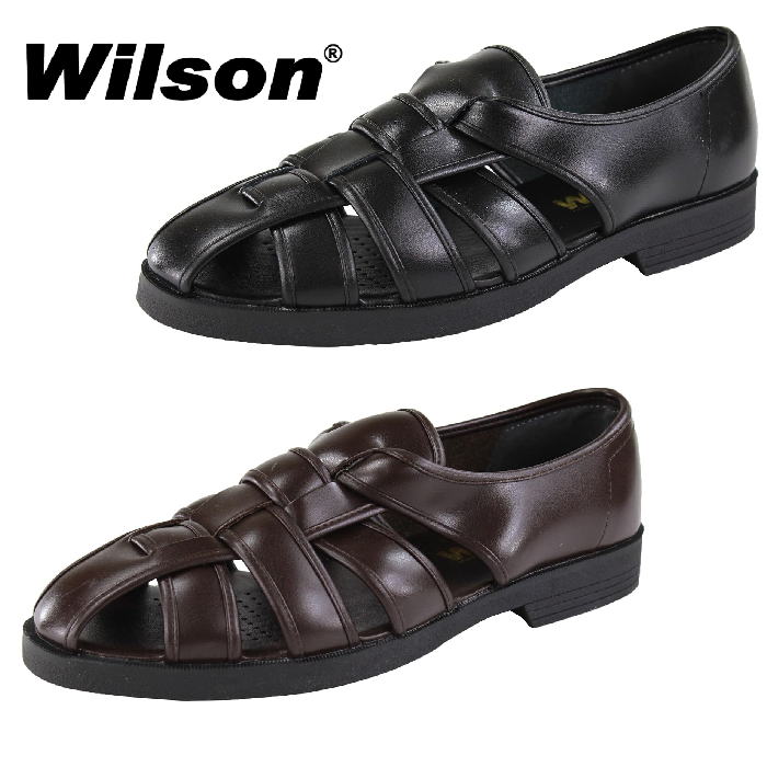 Wilson ウィルソン 3600 サンダル メンズ カメサンダル ドライビングサンダル ドライビングシューズ オフィスサンダル 靴 カジュアル シューズ 幅広 通気性｜k-lead