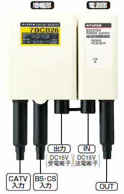 マスプロ電工 双方向CATV用ブースター 10A35S [MP0607] : 10a35s : K