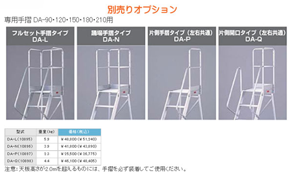 贈与 長谷川工業 ハセガワ 組立式作業台 10779 DA-90 ライトステップ