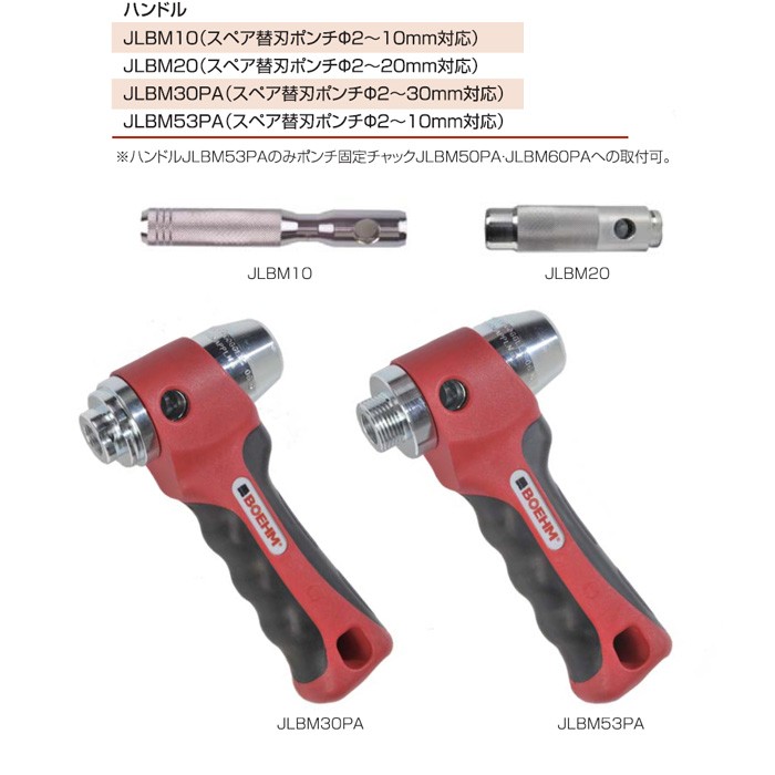 HOT ボエム BOEHM 穴あけポンチ スペア替刃ポンチ φ55mm SP-55 [HA1141