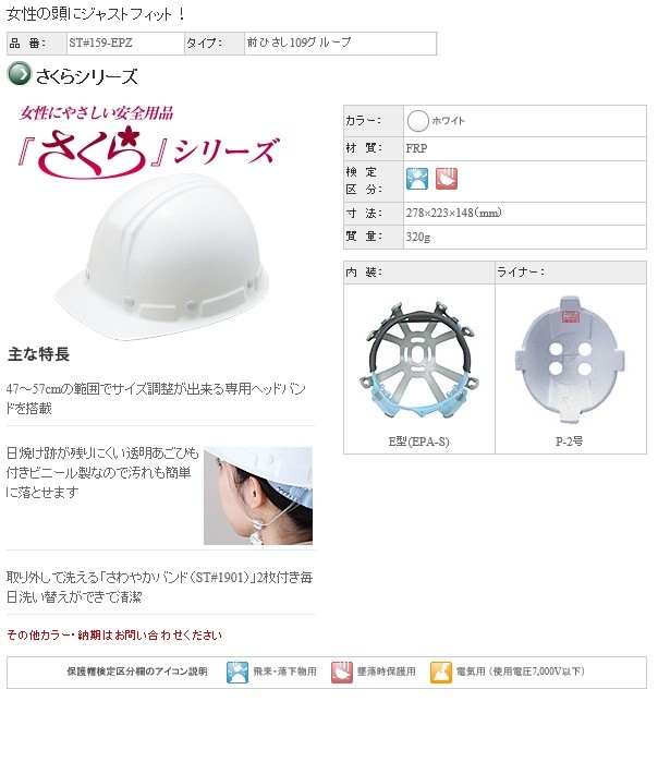 タニザワ〉 保護帽(ヘルメット) ST#159-EPZ 限定版