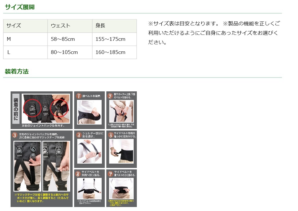 NSP WP-001 ワーキングパワースーツX Lサイズ 8212268 [ON5878] : K