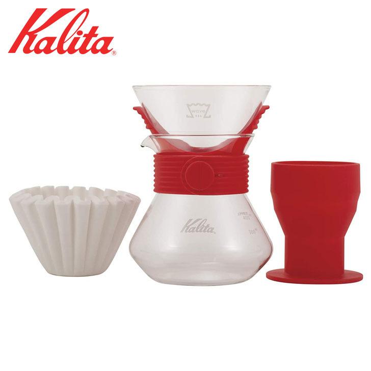 ○ カリタ ウェーブスタイルアップ＃185 レッド 35247 Kalita コーヒー