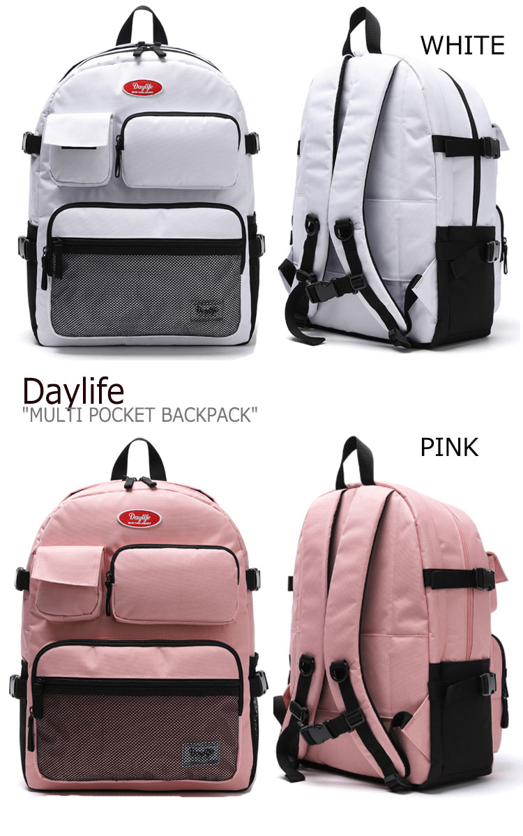 デイライフ リュック Daylife レディース MULTI POCKET BACKPACK