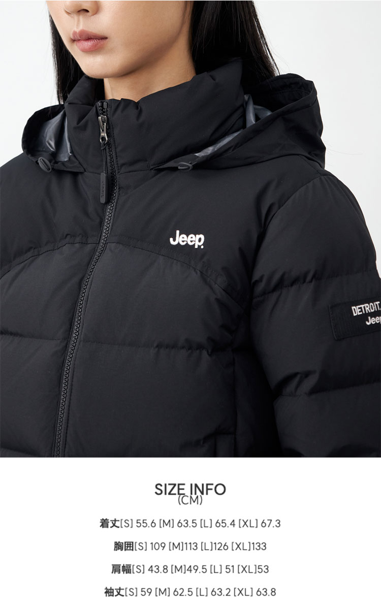 Jeep（ジープ） ダウン ダウン メンズ レディース Arch Curve Puffer 
