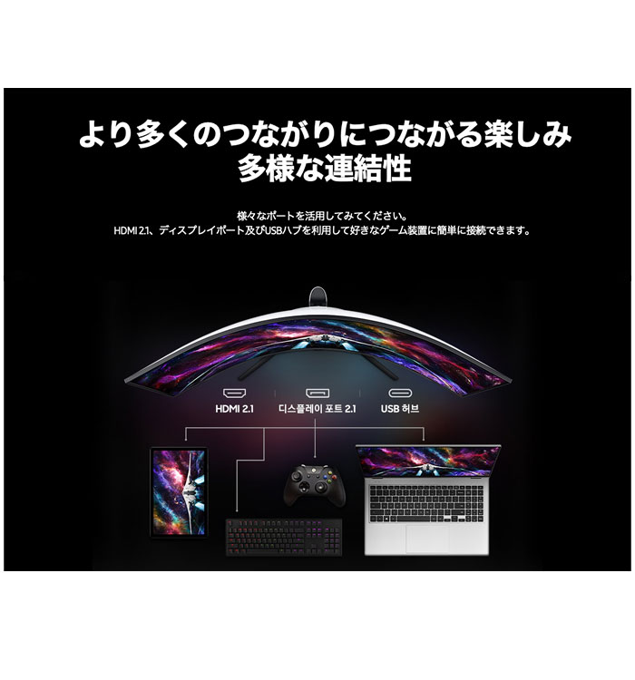 SAMSUNG（サムスン） Odyssey Neo G9 G95NC S57CG950 DUHD (7680 x