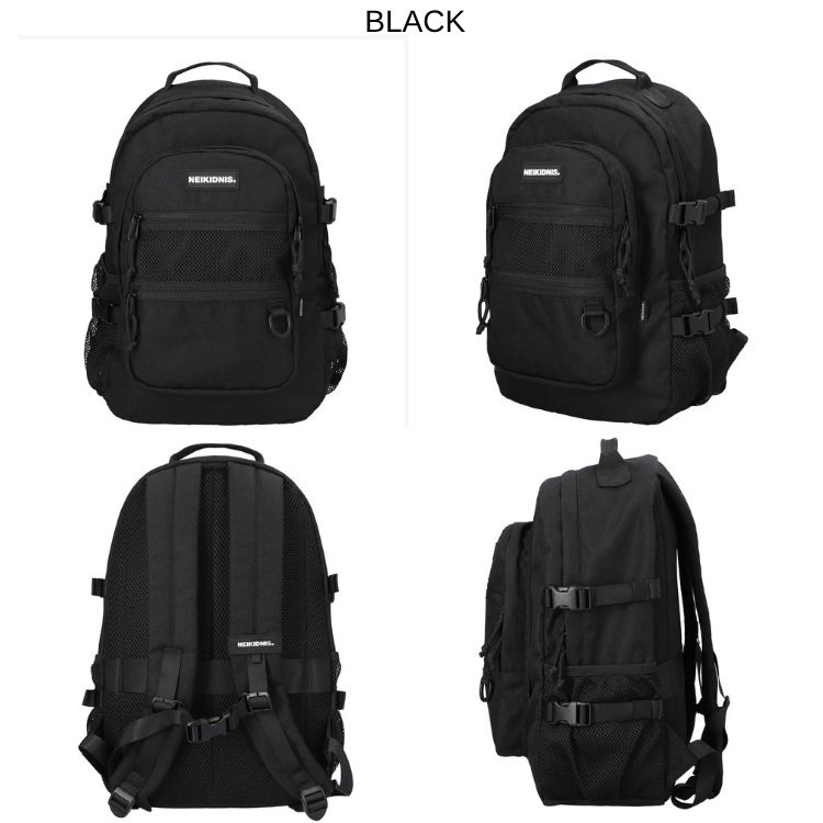 NEIKIDNIS バックパック ブラック新品 NEIKIDNIS（ネイキドニス） バックパック バックパック 正規販売店