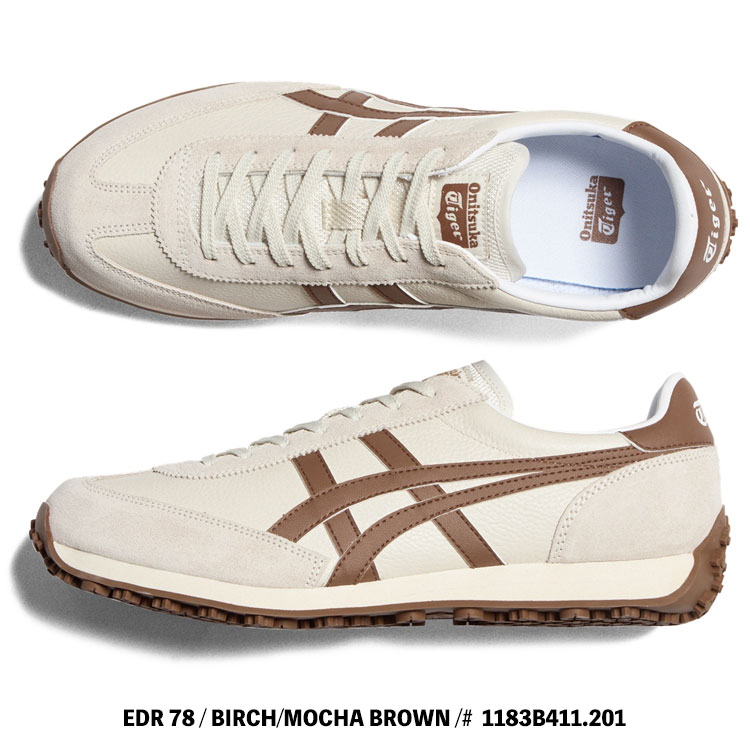 EDR 78 オニツカタイガー スニーカー Onitsuka Tiger BIRCH/MOCHA