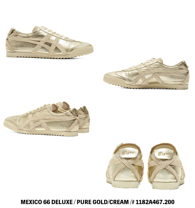 金の虎 MEXICO 66 オニツカタイガー スニーカー Onitsuka Tiger レディース