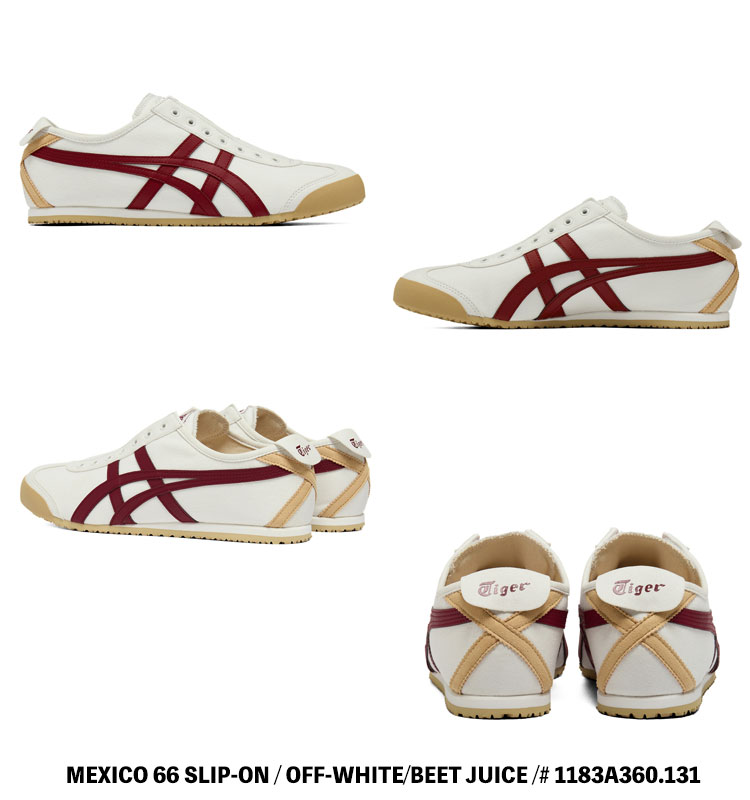 MEXICO 66 オニツカタイガー スニーカー Onitsuka Tiger SLIP-ON