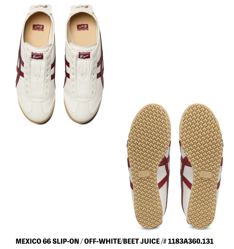 MEXICO 66 オニツカタイガー スニーカー Onitsuka Tiger SLIP-ON
