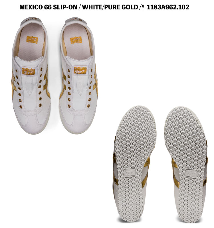 MEXICO 66 オニツカタイガー スニーカー Onitsuka Tiger SLIP-ON