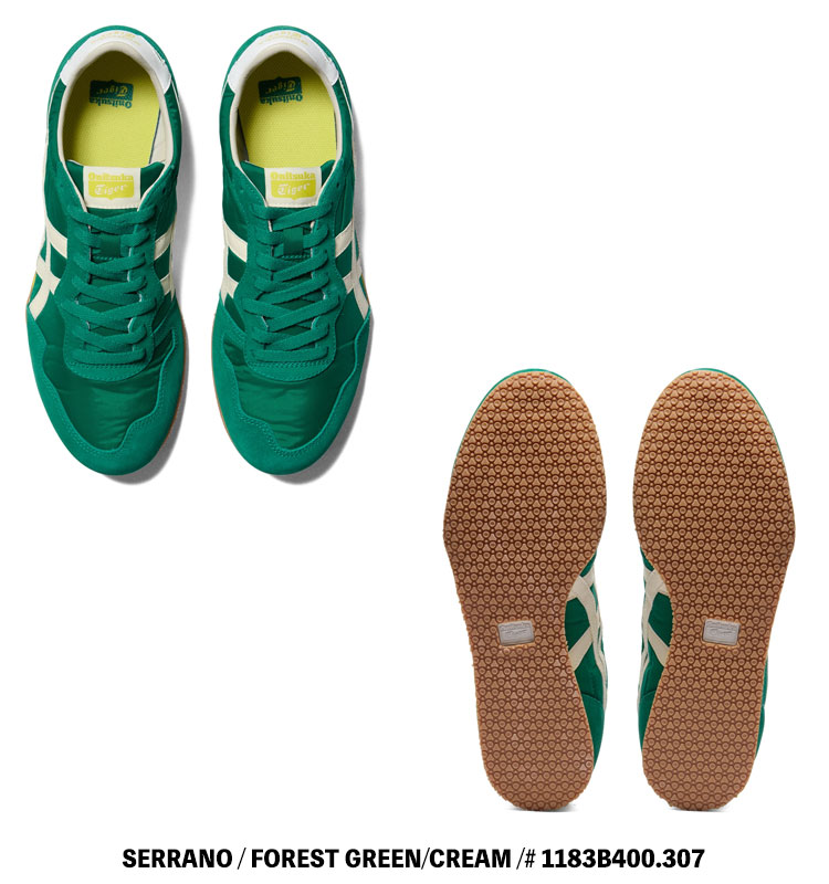 SERRANO オニツカタイガー スニーカー Onitsuka Tiger セラーノ FOREST SERRANO オニツカタイガー スニーカー Onitsuka Tiger セラーノ FOREST