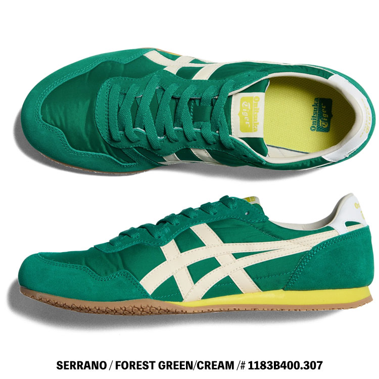 Onitsuka Tiger スニーカー SERRANO オリーブ　25.5㎝ SERRANO オニツカタイガー スニーカー Onitsuka Tiger セラーノ FOREST