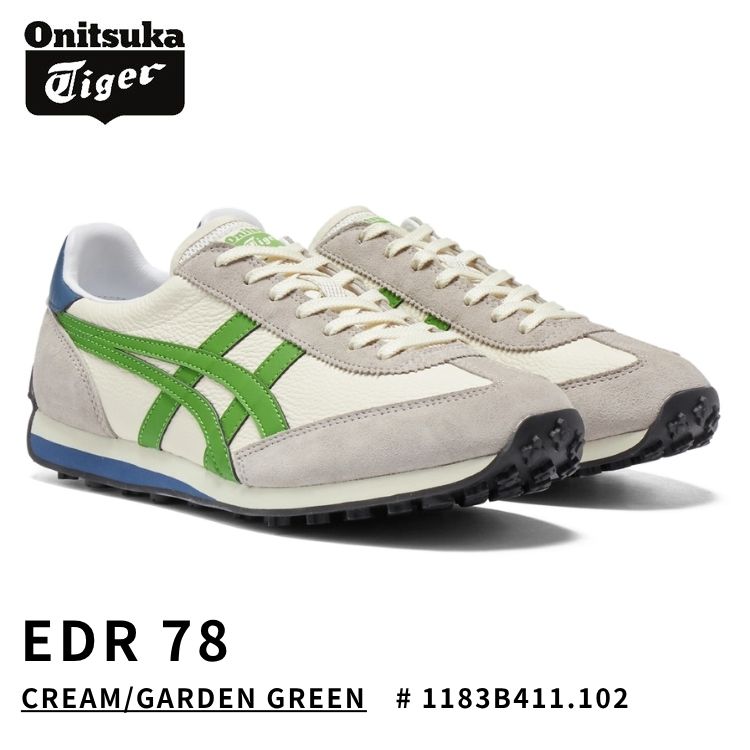 EDR 78 オニツカタイガー スニーカー Onitsuka Tiger CREAM/GARDEN