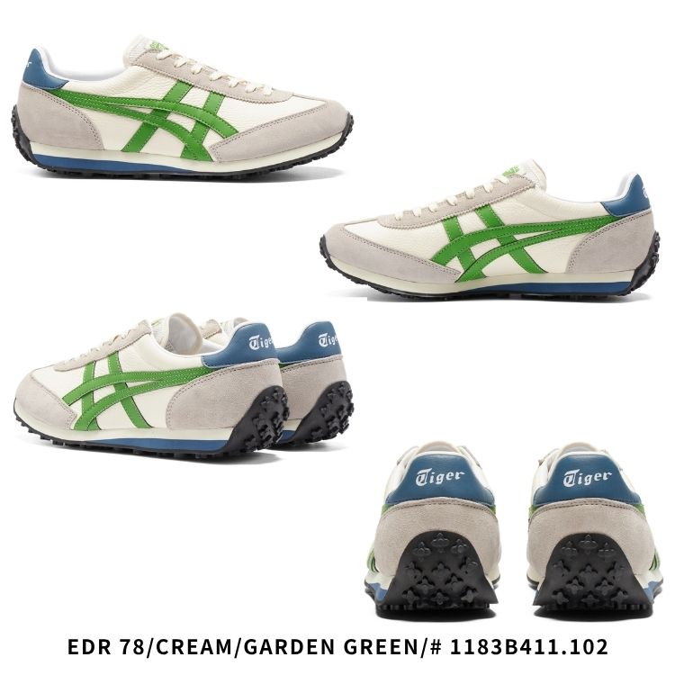 EDR 78 オニツカタイガー スニーカー Onitsuka Tiger CREAM/GARDEN