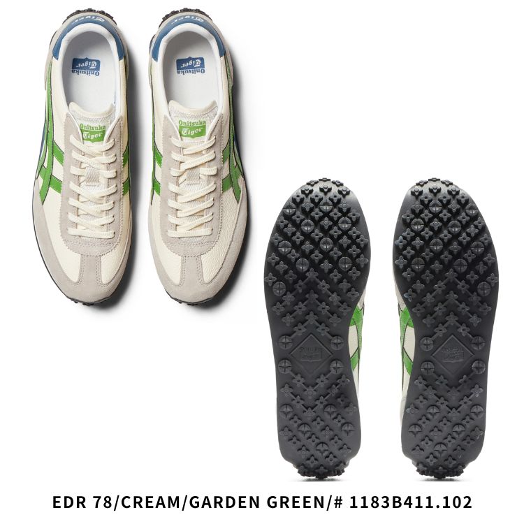 EDR 78 オニツカタイガー スニーカー Onitsuka Tiger CREAM/GARDEN