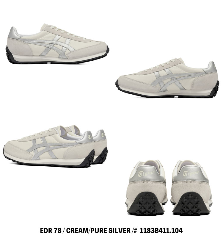 EDR 78 オニツカタイガー スニーカー Onitsuka Tiger CREAM/PURE