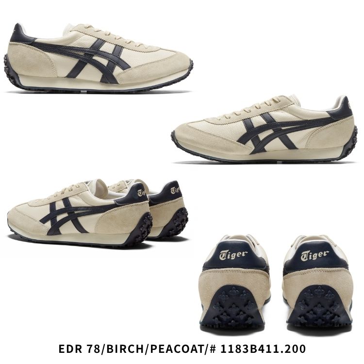 EDR 78 オニツカタイガー スニーカー Onitsuka Tiger BIRCH/PEACOAT