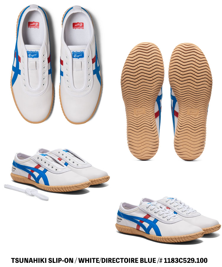 TSUNAHIKI オニツカタイガー スリッポン スニーカー Onitsuka Tiger