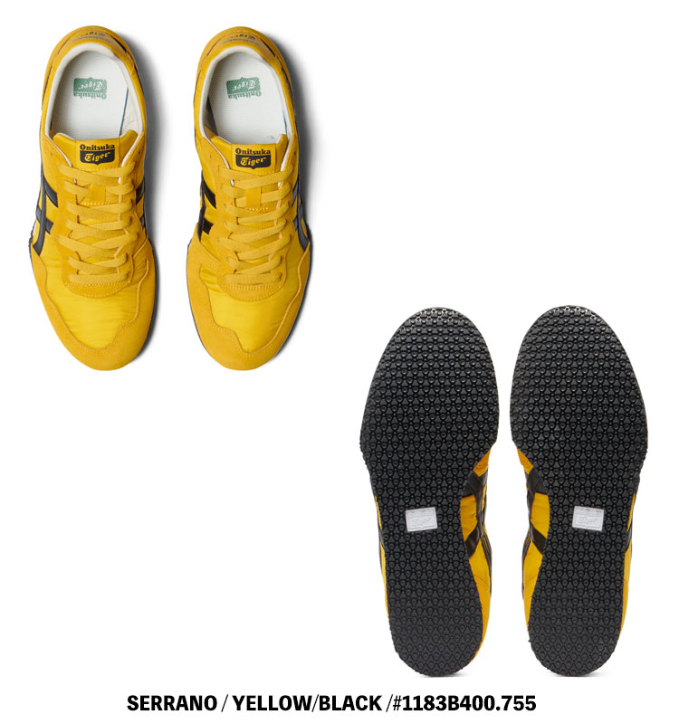 SERRANO オニツカタイガー スニーカー Onitsuka Tiger セラーノ YELLOW