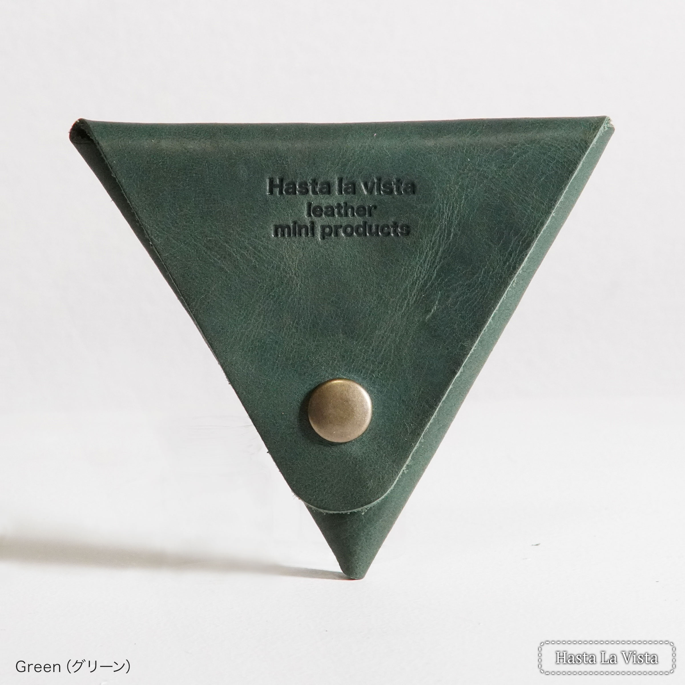 本革 ヌメ革 三角 コインケース レディース メンズ モストロレザー