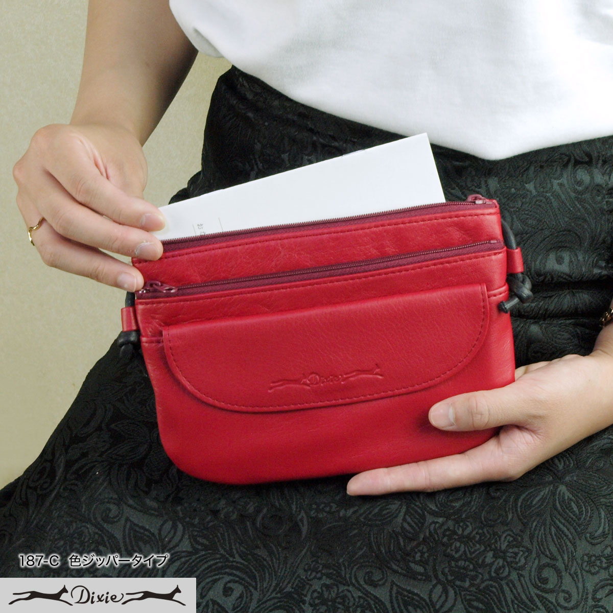 スマホポーチ お財布ポシェット 本革 ショルダー ポーチ レディース