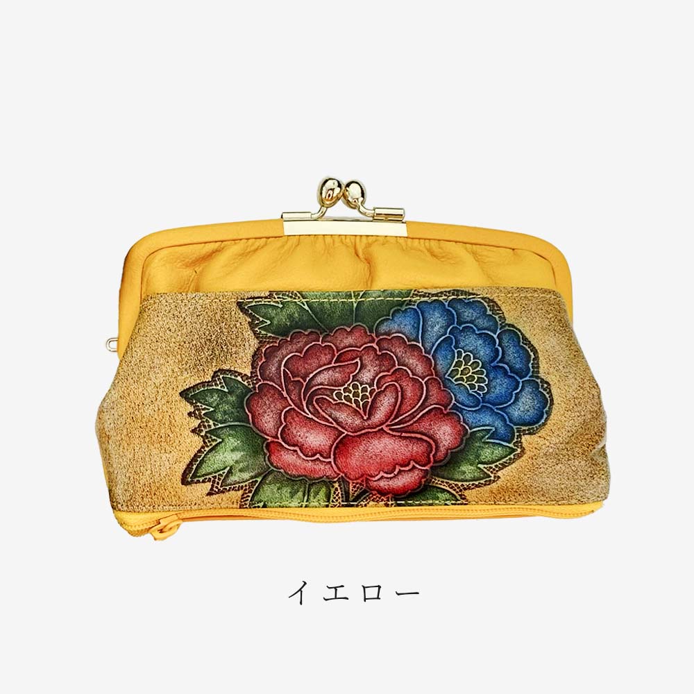 正絹絞りがま口 ジャガードがま口財布（ニョロニョロ）MM-9258 - MOOMIN SHOP