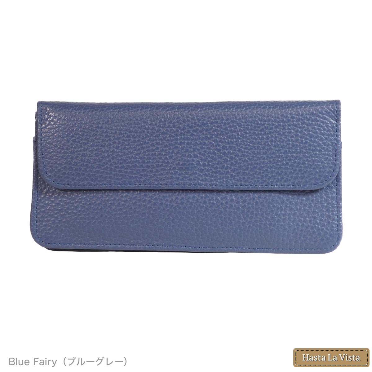 ミナペルホネン/本革　blemenブルーメン/がま口長財布薄型① 本革 スリム 長財布レディース 財布 シュリンク 軽い 薄い