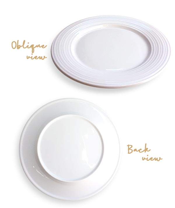 大皿 27.5cm 食器 おしゃれ リム プレート アウトレット 白い食器
