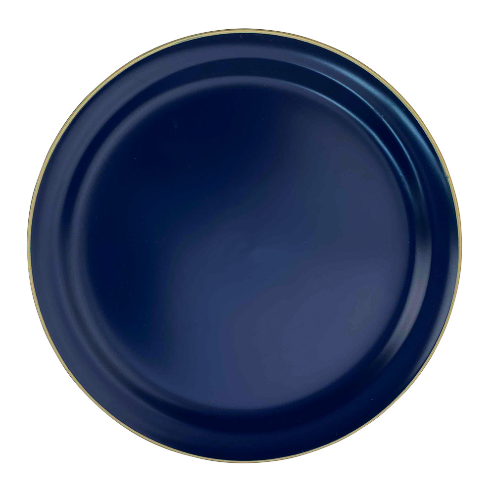 大皿 23cm おしゃれ エッジライン プレート リム くすみ色 5色から選べます Lサイズ ワンプレート カフェ風 オシャレ かわいい 洋食器 和食器 モダン パスタ皿｜k-s-kitchen｜05